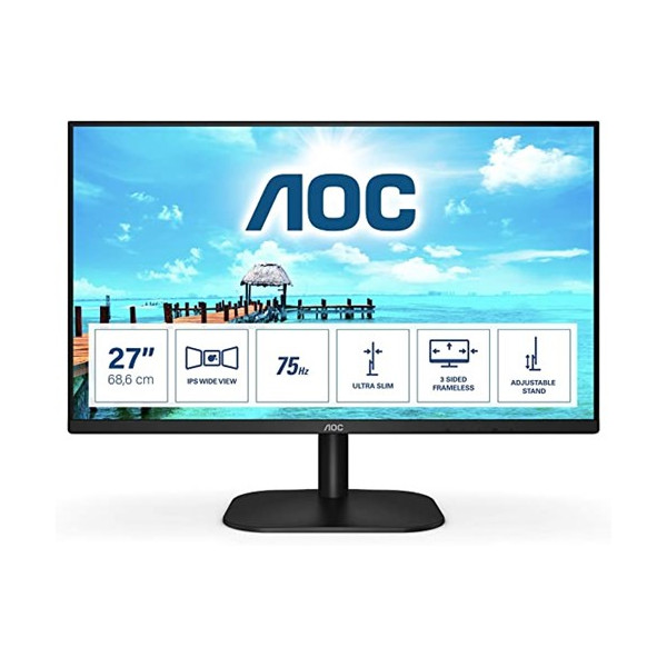 27 AOC 27B2H EU LED FHD 1920 x1080 HMI VGA Vésa