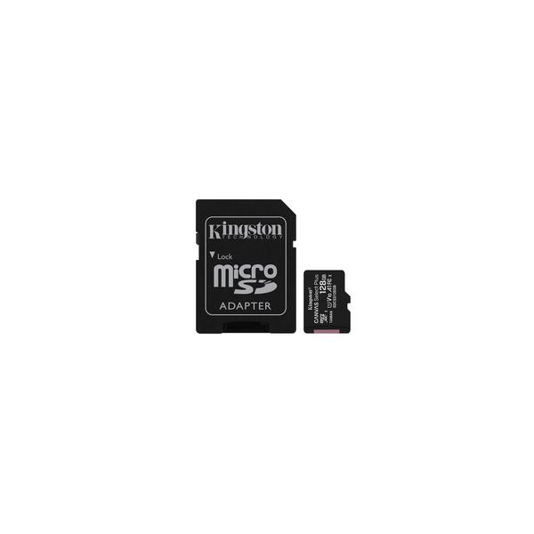 CARTE MEMOIRE 128 GIGA MICRO SD KINGSTON AVEC ADAPTATEUR 100 MB