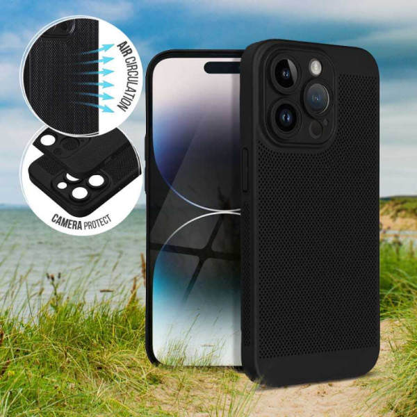 BREEZY COQUE POUR IPHONE 14 PRO NOIRE