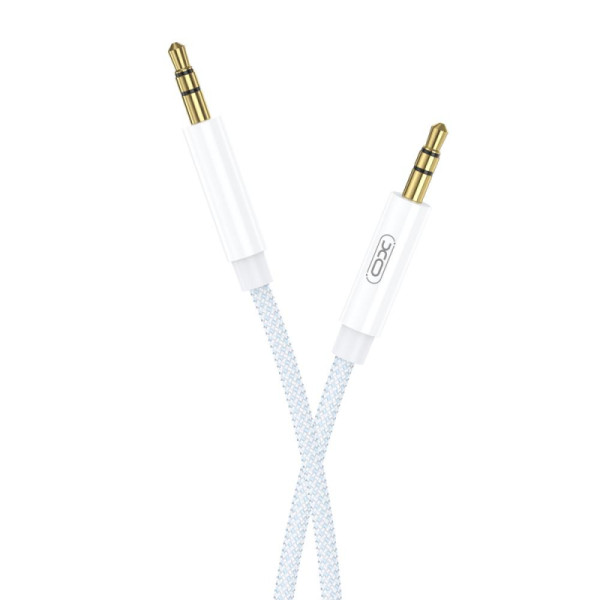 CABLE AUDIO JACK JACK 3 5MM BLANC