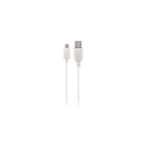 CABLE USB TYPE C MAXLIFE 1A 1 M BLANC SOUS BLISTER