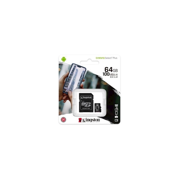 CARTE MEMOIRE MEMORY CARD MICRO SD 64 GIGA AVEC SUPPORT