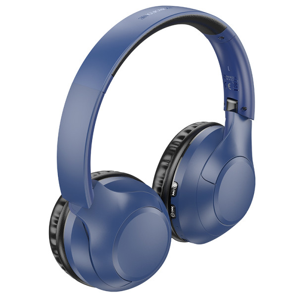 CASQUE BLUETOOTH BLEU BOROFONE BE023