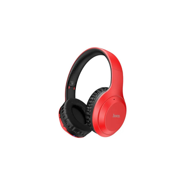 CASQUE BLUETOOTH HOCO W30 8H LECTURE DE MUSIQUE ROUGE