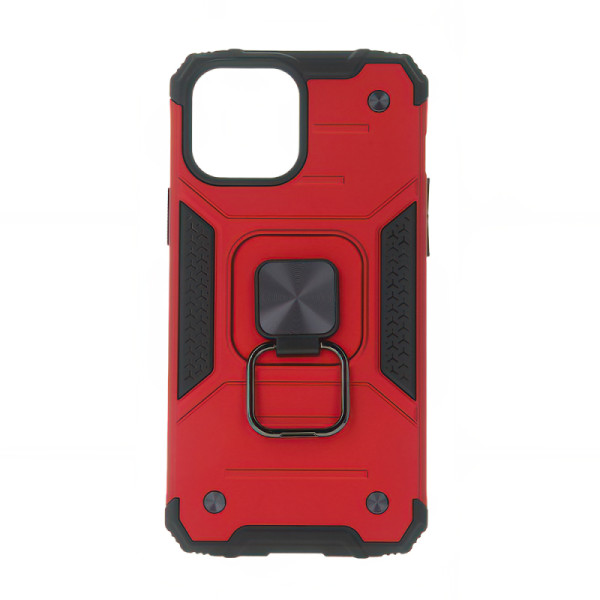 COQUE ANTI CHOC BAGUE IPHONE 15 ROUGE