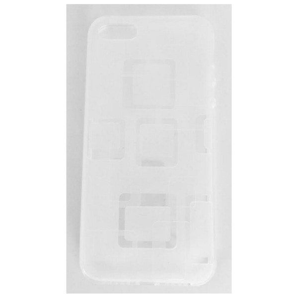 COQUE IPHONE 5 5S SE STAX SOUPLE TRESSEE TRANSPARENTE