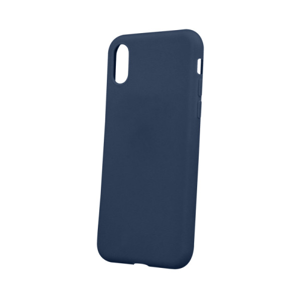 COQUE MATT TPU IPHONE 15 BLEU MARINE