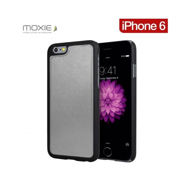 COQUE RIGIGE IPHONE 6 6S MOXIE DRESS COV MAGNETIQUE GRISE