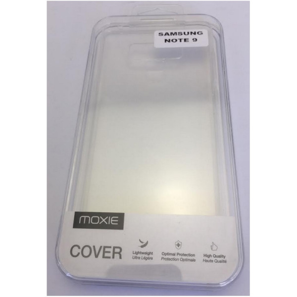 COQUE SAMSUNG GALAXY NOTE 9 PROTECTION TRANSPARENTE MOXIE