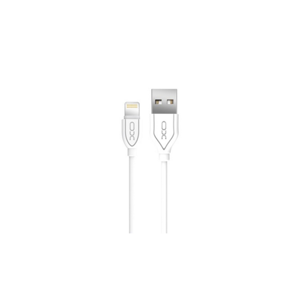 DATA CABLE LIGHTNING BLANC 1METRE 2 1A XO