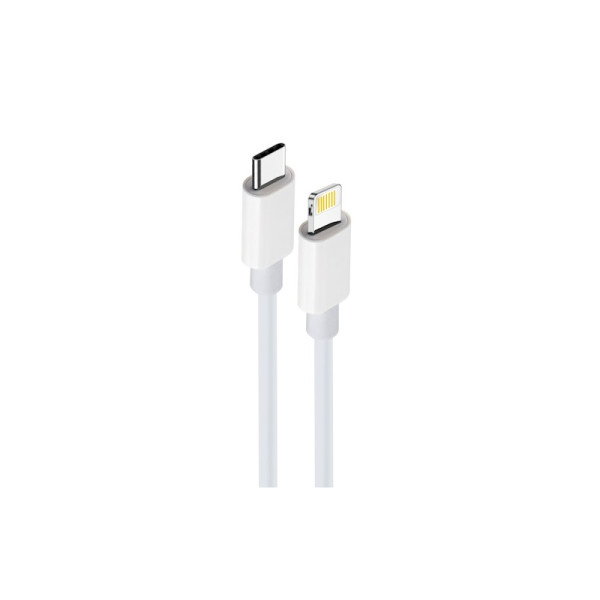 DATA CABLE TYPE C VERS LIGHTNING 20W 1M BLANC