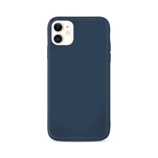 ETUI MATT TPU IPHONE 14 6 1 BLEU