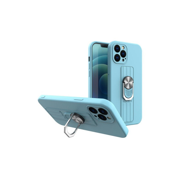 ETUI SILICONE BLEU CIEL IPHONE 13 PRO