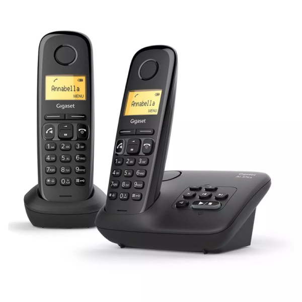 GIGASET TELEPHONE SANS FIL MAINS LIBRES DUO REPONDEUR AL370A