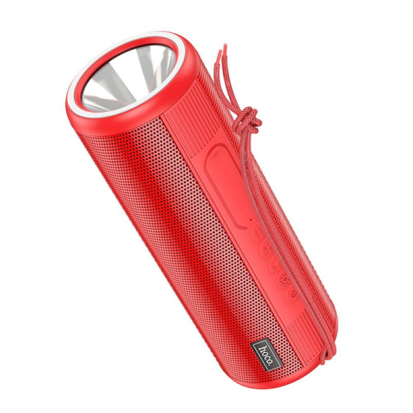 HOCO HAUT PARLEUR BLUETOOTH FLASHLIGHT HC11 BORA SPORTS ROUGE