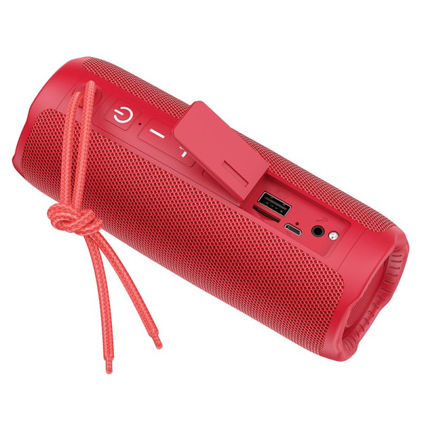 HOCO HAUT PARLEUR BLUETOOTH HC16 VOCAL SPORTS ROUGE