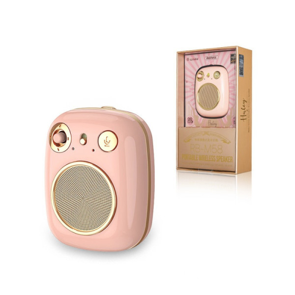 REMAX ENCEINTE BLUETOOTH VINTAGE ROSE