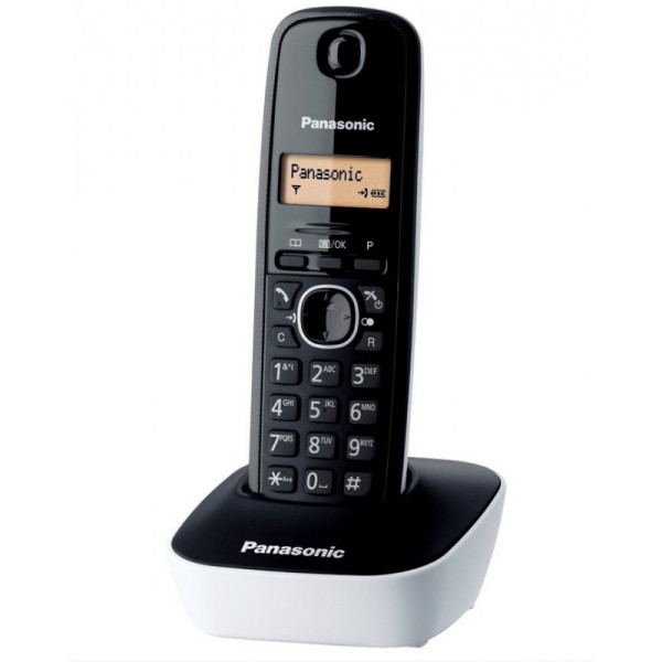 TELEPHONE NUMERIQUE SANS FIL PANASONIC KX TG1611 BLANC