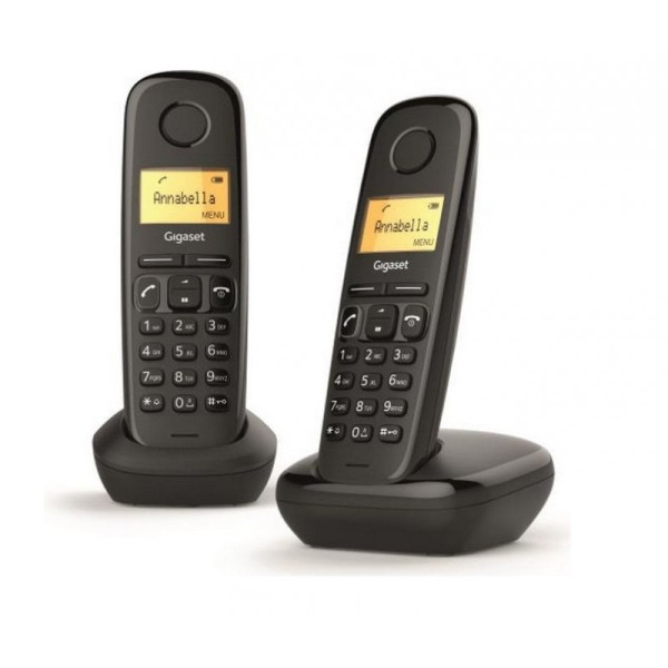 TELEPHONE SANS FIL DECT GIGASET A170 DUO NOIR