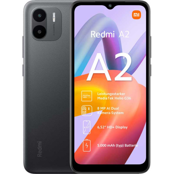 XIAOMI REDMI A2 32 G DOUBLE SIM NOIR