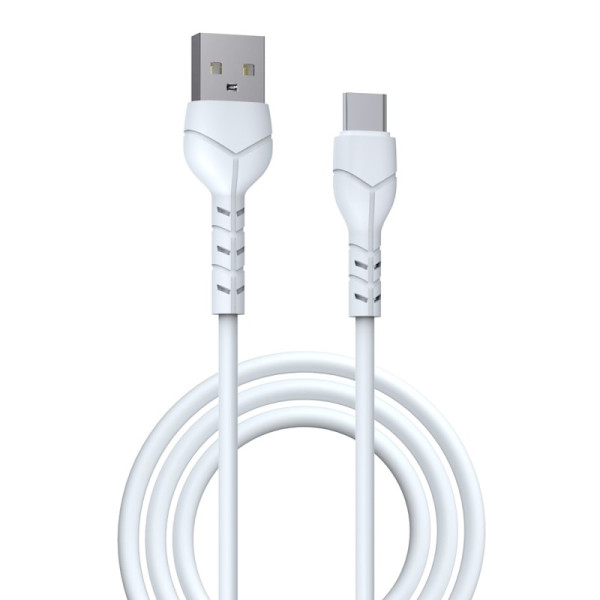 DATA CABLE TYPE C FAST CHARGE 2 1A BLANC DEVIA