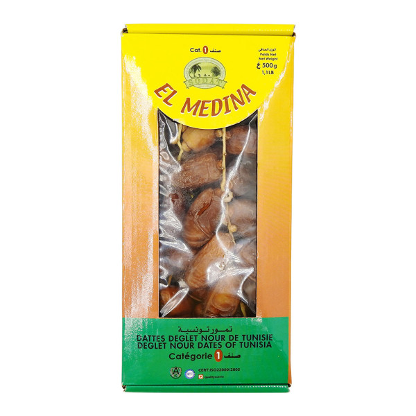 Dattes Branchées Coffret El Medina 500g