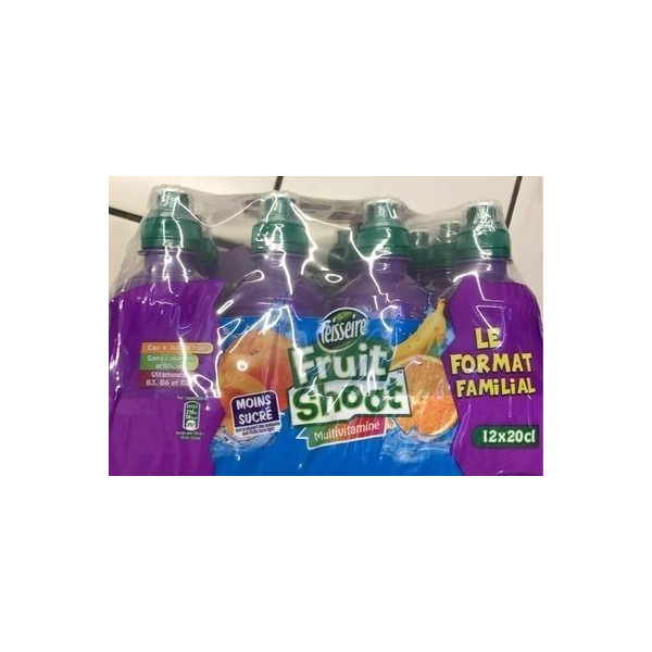 Fruit shoot multivitaminé Teisseire Fruit Shoot 12 x 20 cl