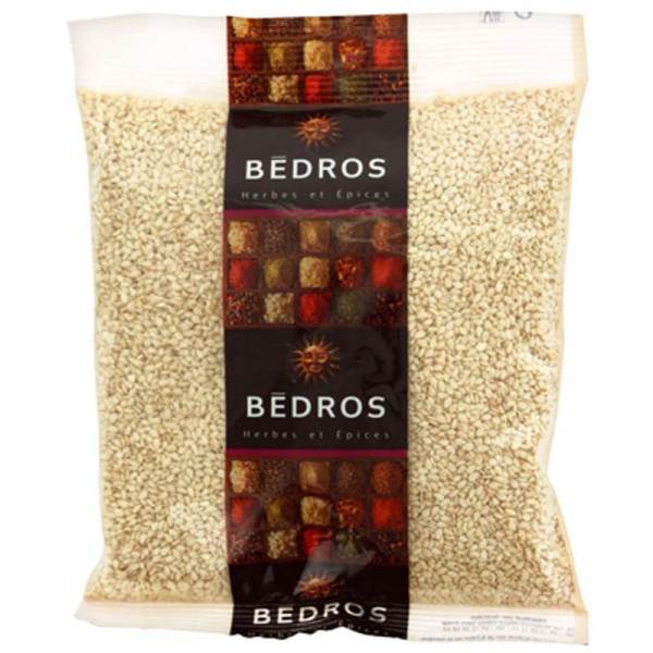 Graines de sésame blanc Bedros 250g