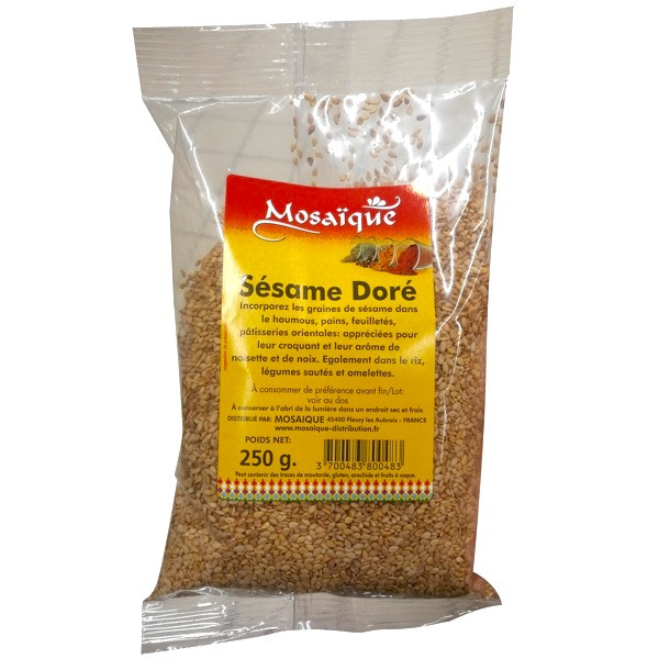 Sésame doré Mosaïque 250g