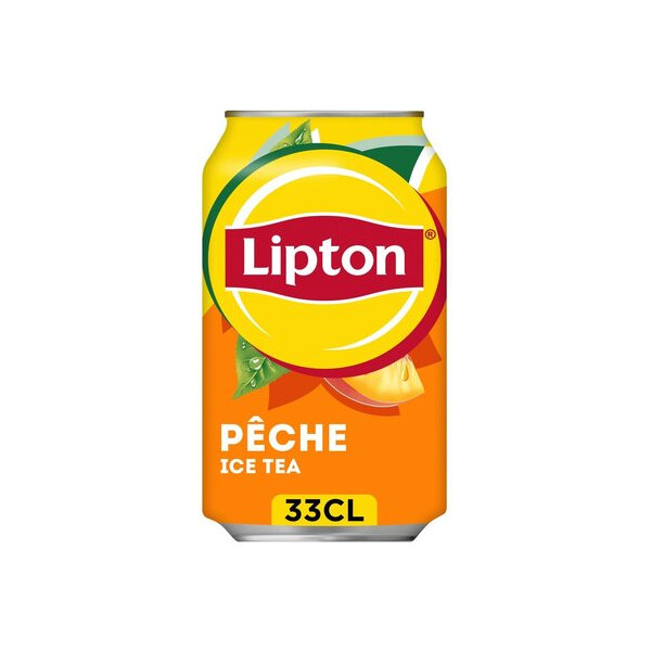 saveur pêche ici tea Lipton 330 ml