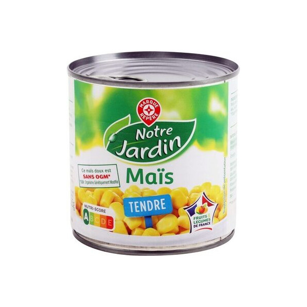 Maïs Tendre en grains lot de 2 Notre Jardin Marque Repère 28