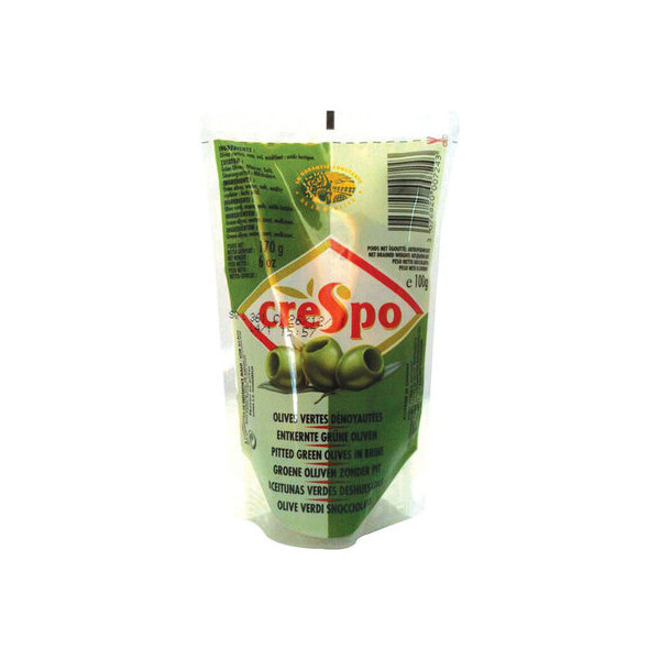 Olives vertes denoyautées Crespo 100 g