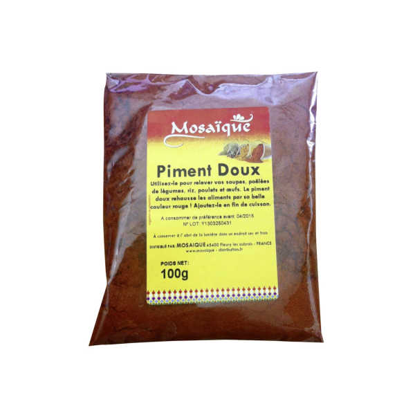 Piment Doux Mosaique 100 g