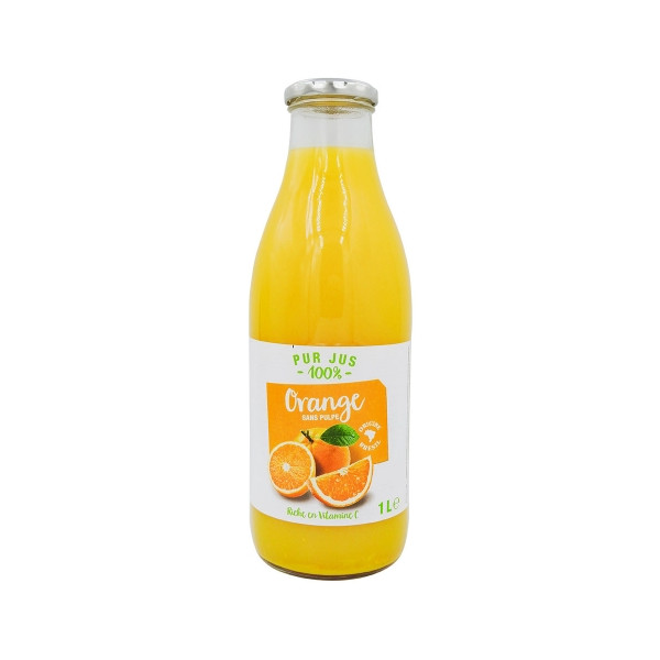 Pur jus orange Brésil Grand frais 1 L