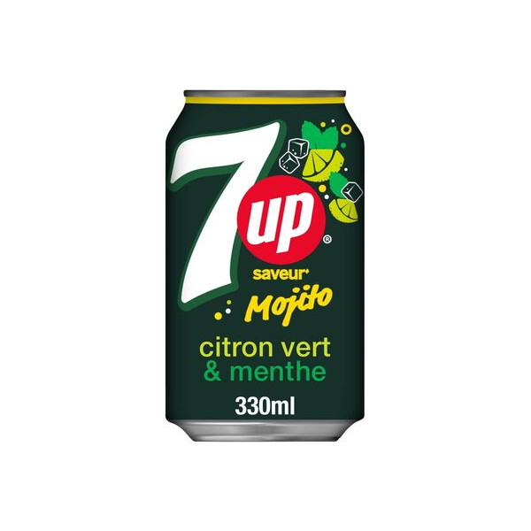 7UP saveur mojito citron vert menthe 33 cl 7UP Seven Up 3