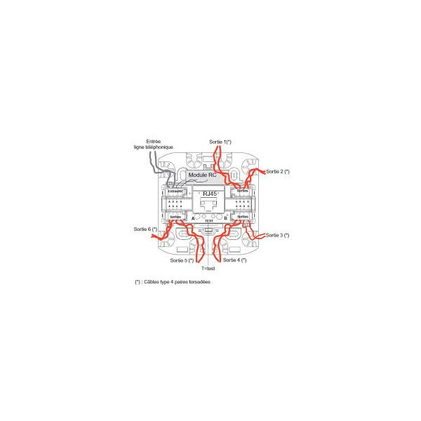 DTI PRISE RJ45