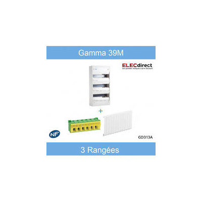 HAGER PORTE OPAQUE GAMMA 2R 13