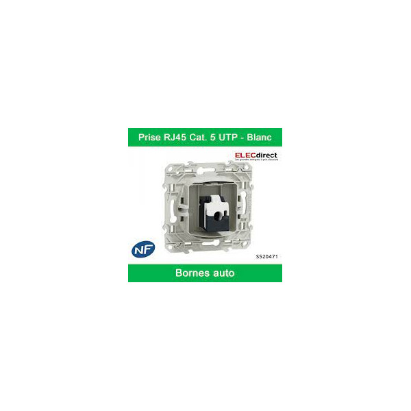 SHNEIDER PRISE ODACE BLANC RJ45