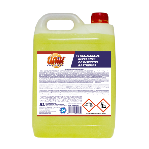 UNIK NETTOYANT SOL INSECTIFUGE 5L